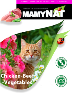 Foto №1. Mamynat Cat Adult: Huhn - Rind - Gemüse. Für erwachsene Katzen. Italien 20 kg in der Stadt Москва. Price - 39€. Ankündigung № 3438