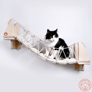 Foto №4. Sehr robuste und bequeme Stegleiter mit einem Geländer an der Wand 